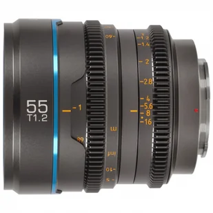 Obiektyw Sirui Obiektyw Nightwalker S35 55mm T1.2 E-Mount Metal Grey - Obiektywy - miniaturka - grafika 1