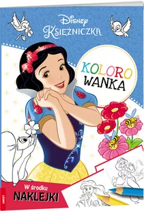 Disney Księżniczka Kolorowanka Nowa - Kolorowanki, wyklejanki - miniaturka - grafika 2