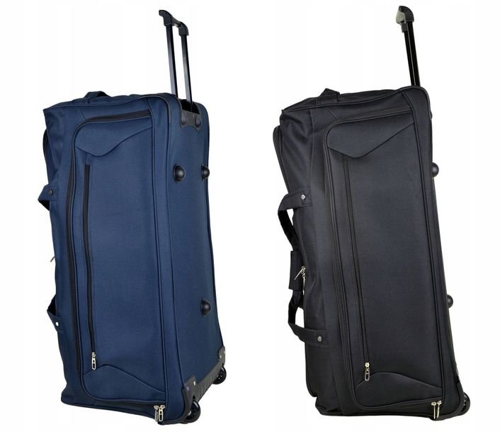 Duża torba podróżna na kółkach - długość 82 cm - pojemność 130 litrów
