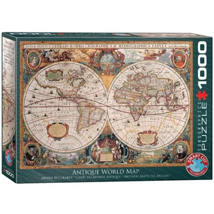 Eurographics Puzzle 1000 Mapa świata Orbis Geographica 6000-1997 - Puzzle - miniaturka - grafika 1