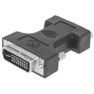 Kable komputerowe i do monitorów - Manhattan Konwerter / Adapter DVI-I / VGA D-SUB F/M - miniaturka - grafika 1