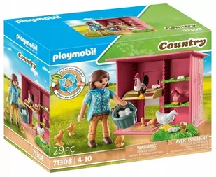 Playmobil 71308 Kury z pisklętami Farma Wieś - Klocki - miniaturka - grafika 1