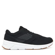 Sneakersy męskie - Sneakersy Tommy Hilfiger Modern Comfort Run Knit FM0FM05524 Czarny - miniaturka - grafika 1