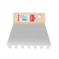 Narzędzia murarskie - Szpachla trapezowa NIERDZEWNA 15 cm ZĄB 10X10 mm COMENSAL - miniaturka - grafika 1