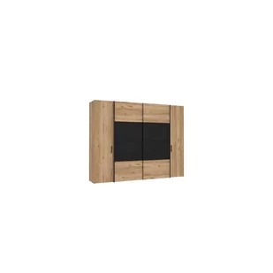 Szafa DQLS82411-M267  Dalate Forte Dąb Katania, Czarny - Szafy - miniaturka - grafika 1