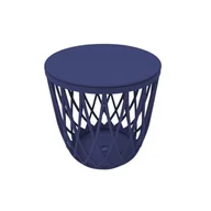 Stoły ogrodowe - Stolik z koszem grantowy - miniaturka - grafika 1