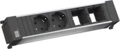 Listwy zasilające - Listwa zasilająca Bachmann BACHMANN POWER FRAME Medium 2x gniazdo z uziemieniem 2x ABD - miniaturka - grafika 1