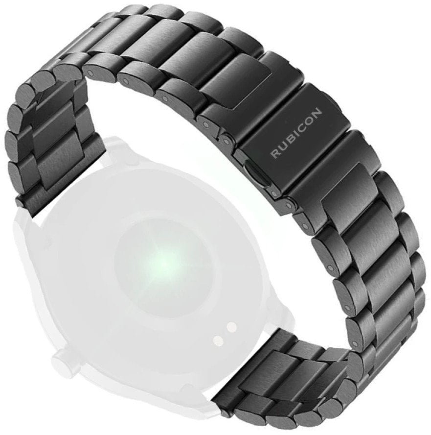 Bransoleta RUBICON BLACK 22 mm uniwersalna