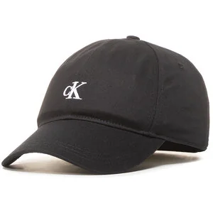 Calvin Klein Jeans Czapka z daszkiem Monogram Baseball Cap IU0IU00150 BLK - Czapki damskie - miniaturka - grafika 1