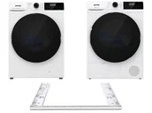 Zestawy AGD - Gorenje WNHAI84APS/PL + DHNA82/PL + Łącznik do pralki z suszarką SKHNE80W/PL - miniaturka - grafika 1