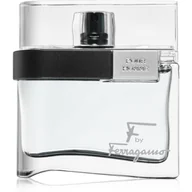 Wody i perfumy męskie - Salvatore Ferragamo F by Ferragamo pour Homme Black Woda toaletowa 50ml - miniaturka - grafika 1