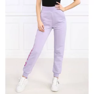 Karl Lagerfeld Spodnie dresowe | Regular Fit - Dresy damskie - miniaturka - grafika 1