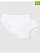 Majtki dla dzieci - PETIT BATEAU Majtki (2 pary) w kolorze białym - miniaturka - grafika 1