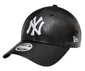 Czapki damskie - Czapka z daszkiem NEW ERA NY Yankees Womens Met 9FORTY czarna - miniaturka - grafika 1