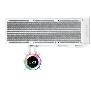 Lian Li GA II Hydroshift II LCD-C 360N Obudowa komputera Radiator Biały - Tuning komputera - akcesoria - miniaturka - grafika 1