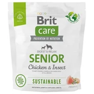 Sucha karma dla psów - Care Dog Sustainable Senior Chicken Insect 1kg - miniaturka - grafika 1