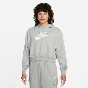 L Bluza Nike Sportswear Club Flecce DQ5850 063 szary L - Bluzy damskie - miniaturka - grafika 1