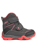 Buty dla chłopców - CMP Śniegowce Pyry Snow Boot Wp 38Q4514 Szary - miniaturka - grafika 1