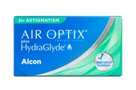 Soczewki kontaktowe - Alcon Air Optix plus HydraGlyde for Astigmatism 6 szt. Soczewki miesięczne (0.25 dpt, Cyl. -1.25, Axis 70 & BC 8.7) - miniaturka - grafika 1