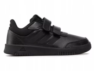 BUTY dziecięce ADIDAS TENSAUR GW6439 czarne 34 - Buty dla dziewczynek - miniaturka - grafika 1
