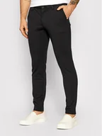 Spodnie męskie - Only & Sons Chinosy Mark 22013727 Czarny Slim Fit - miniaturka - grafika 1