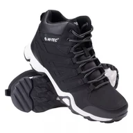 Buty trekkingowe męskie - Męskie buty trekkingowe Hi-tec Tander MID czarny rozmiar 41 - miniaturka - grafika 1