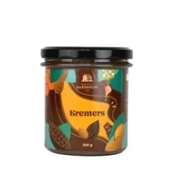 Słodkie kremy i masła - Kremers - pasta orzechowa / krem czekoladowy 300g / Bartnik Mazowiecki - miniaturka - grafika 1
