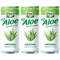 Soki i napoje niegazowane - Pure Plus Napój z aloesem Aloe Vera Drink Original zestaw 3 x 240 ml - miniaturka - grafika 1