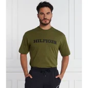 Koszulki męskie - Tommy Hilfiger T-shirt MONOTYPE EMBRO | Relaxed fit - miniaturka - grafika 1