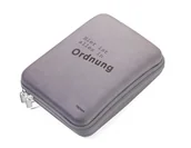 Planery - TROIKA CBO10/GB organizer Sztuczna skóra, Aksamit Szary - miniaturka - grafika 1