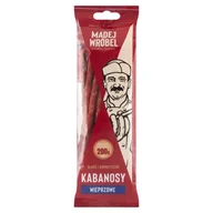 Kiełbasa i wędliny - Madej Wróbel Kabanosy wieprzowe 120 g - miniaturka - grafika 1