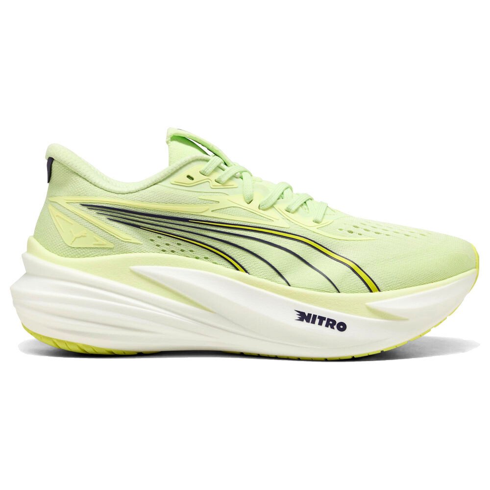 Męskie buty do biegania Puma Magmax Nitro 2 Apple Spritz/Lux Lime UK 10,5