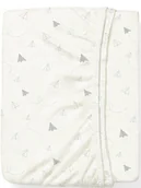 Prześcieradła dla dzieci - babyono Prześcieradło z gumką - białe 6O42BV 6O42BV SAM  ONE SIZE - miniaturka - grafika 1