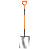 Grabie i motyki - Widły Gable 9-Zębne Do Kamieni Tłucznia Metalowe - miniaturka - grafika 1