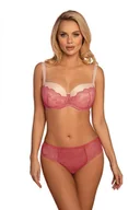 Biustonosze - Biustonosz push up Biustonosz Usztywniany Model VB-432 Powder Pink/Coral - Vena - 85F - miniaturka - grafika 1