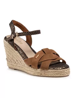 Espadryle damskie - Big Star Espadryle HH274377 Brązowy - grafika 1