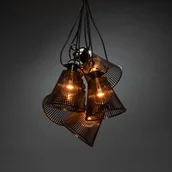 Oświetlenie świąteczne - Konstsmide Łańcuch świetlny Biergarten klosze czarne - miniaturka - grafika 1