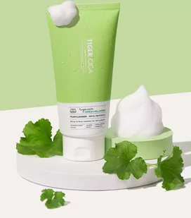 ITS SKIN Tiger Cica Green Chill Down Foam Cleanser 300 ml - Kosmetyki do mycia twarzy - miniaturka - grafika 3