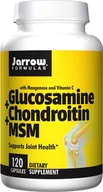 Stawy, mięśnie, kości - Jarrow Formulas Glukozamina, Chondroityna i MSM (120 kaps.) - miniaturka - grafika 1