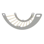 Skoczki dla dzieci - Małpiszon, Bujak drewniany Sweet szary - miniaturka - grafika 1