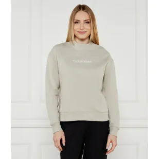 Calvin Klein Bluza HERO LOGO Regular Fit - Bluzy damskie - miniaturka - grafika 1