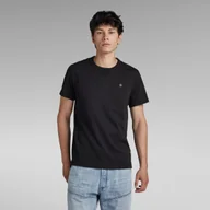 Koszulki męskie - t-shirt uomo g-star d24449 336 - nifous base 6484 black - miniaturka - grafika 1