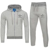 Dresy męskie - Adidas Originals komplet dresowy szary męski oryginał AB7587/AB7581 XL - miniaturka - grafika 1