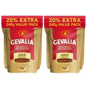 Kawa - 2x Kawa rozpuszczalna GEVALIA GOLD 240 g - miniaturka - grafika 1