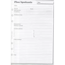 Antra Wkład do organizera A5 Plan spotkań ANTRA - Artykuły biurowe - miniaturka - grafika 1