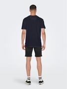 Koszulki męskie - Only & Sons T-Shirt 22025286 Niebieski Regular Fit - miniaturka - grafika 1