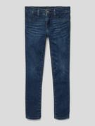 Spodnie i spodenki dla dziewczynek - Jeansy z kieszeniami z tyłu model ‘AUBRIE’ - miniaturka - grafika 1