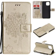 Etui i futerały do telefonów - Pokrowiec König Design kompatybilny z etui na telefon Xiaomi Mi 11 Lite ze skóry syntetycznej - Etui na telefon w kolorze złotym - miniaturka - grafika 1