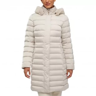 Geox W Bettanie, Kurtka damska, Srebrny Szary, 40 EU, SILVER GRAY, 38 - Kurtki damskie - miniaturka - grafika 1