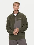 Odzież trekkingowa męska - adidas Polar Terrex XPLORIC IN0011 Zielony Regular Fit - miniaturka - grafika 1